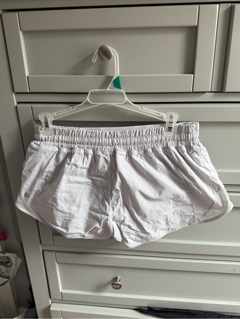 lululemon athletica White Athletic Shorts